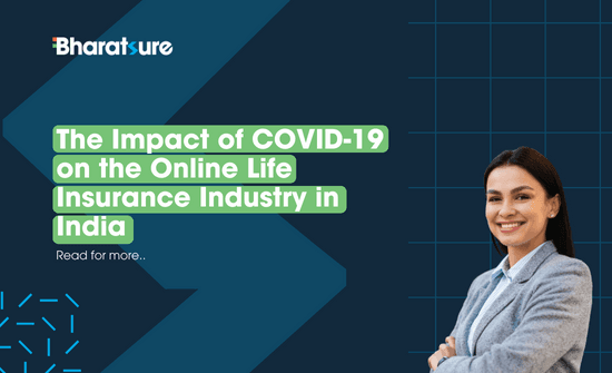COVID-19 impact on online life insurance in India article image
