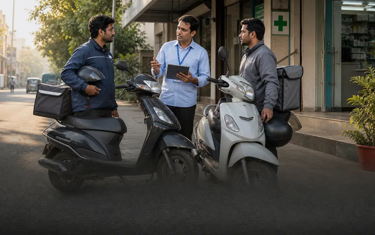 Last-mile delivery platforms - Health + PA scenario